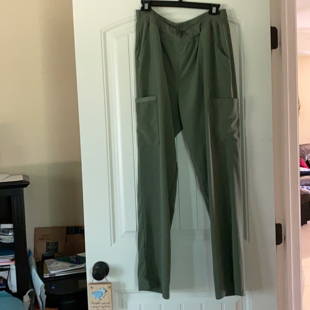 Scrub Pants ONLY L Tall Olive Green Dickies